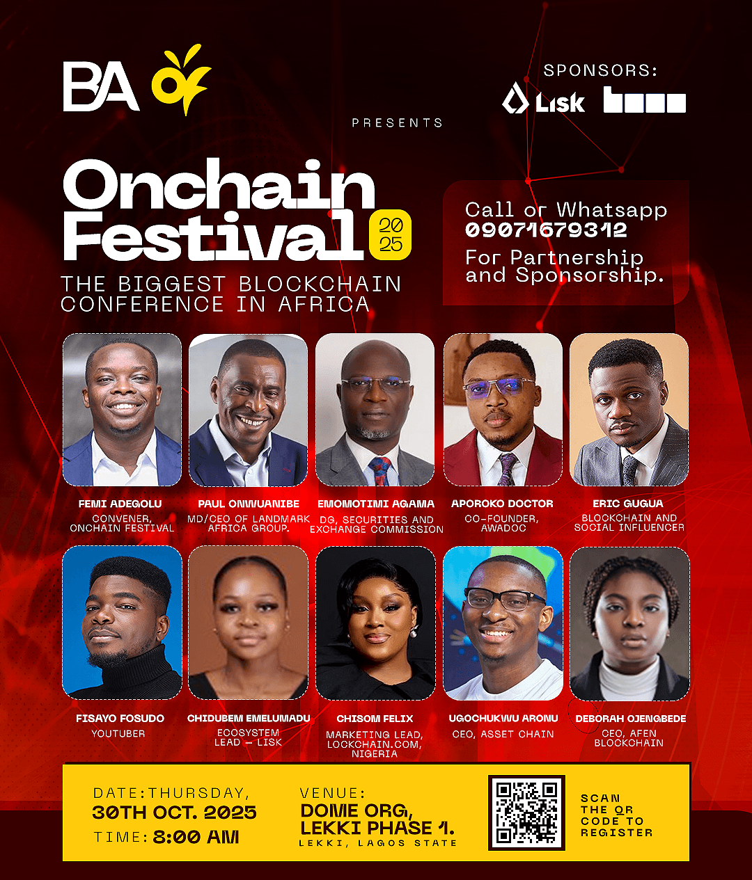 Onchain Festival 2025 — event banner