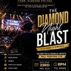 The Diamond Night Blast  — event banner